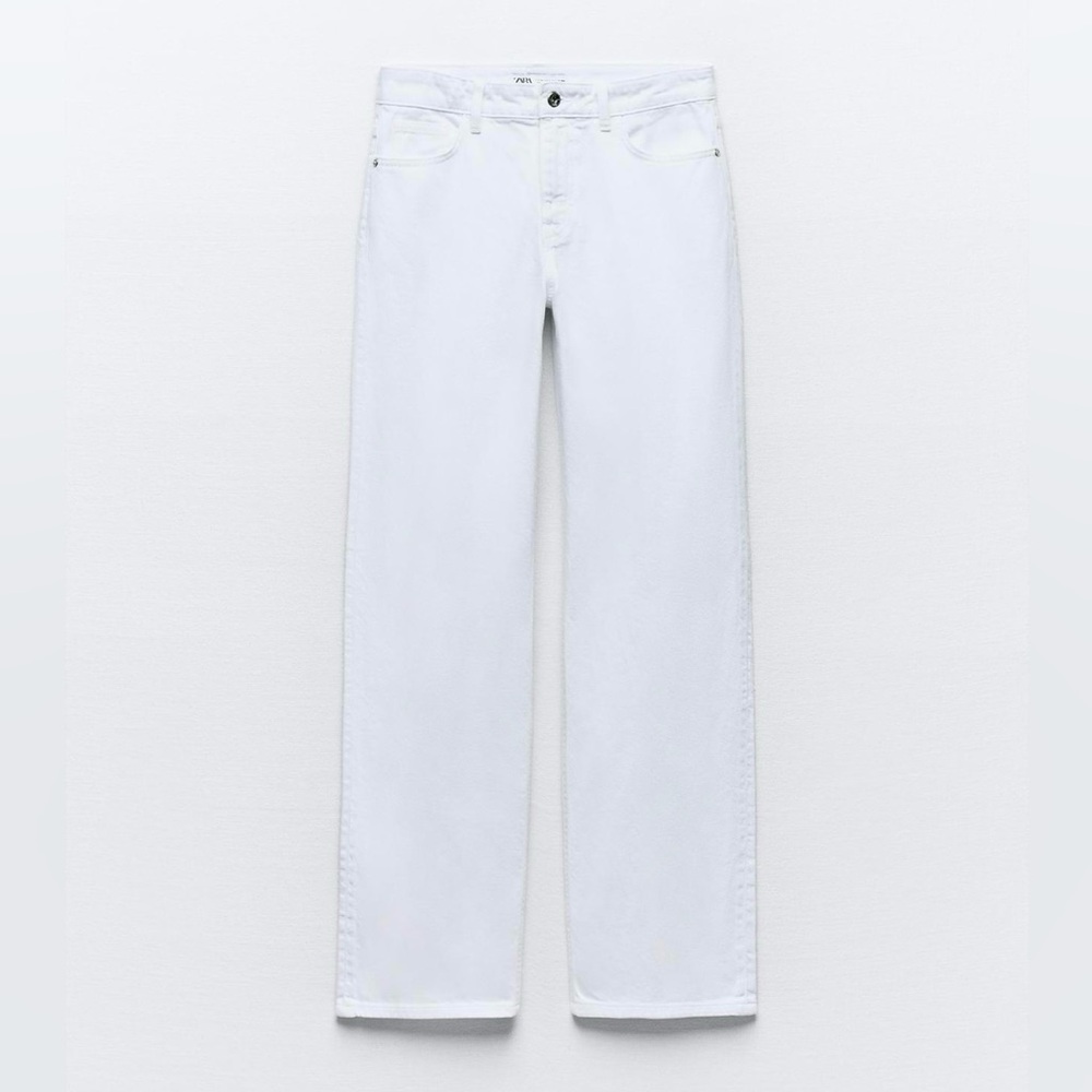 Zara White Denim - Picture 2 of 2